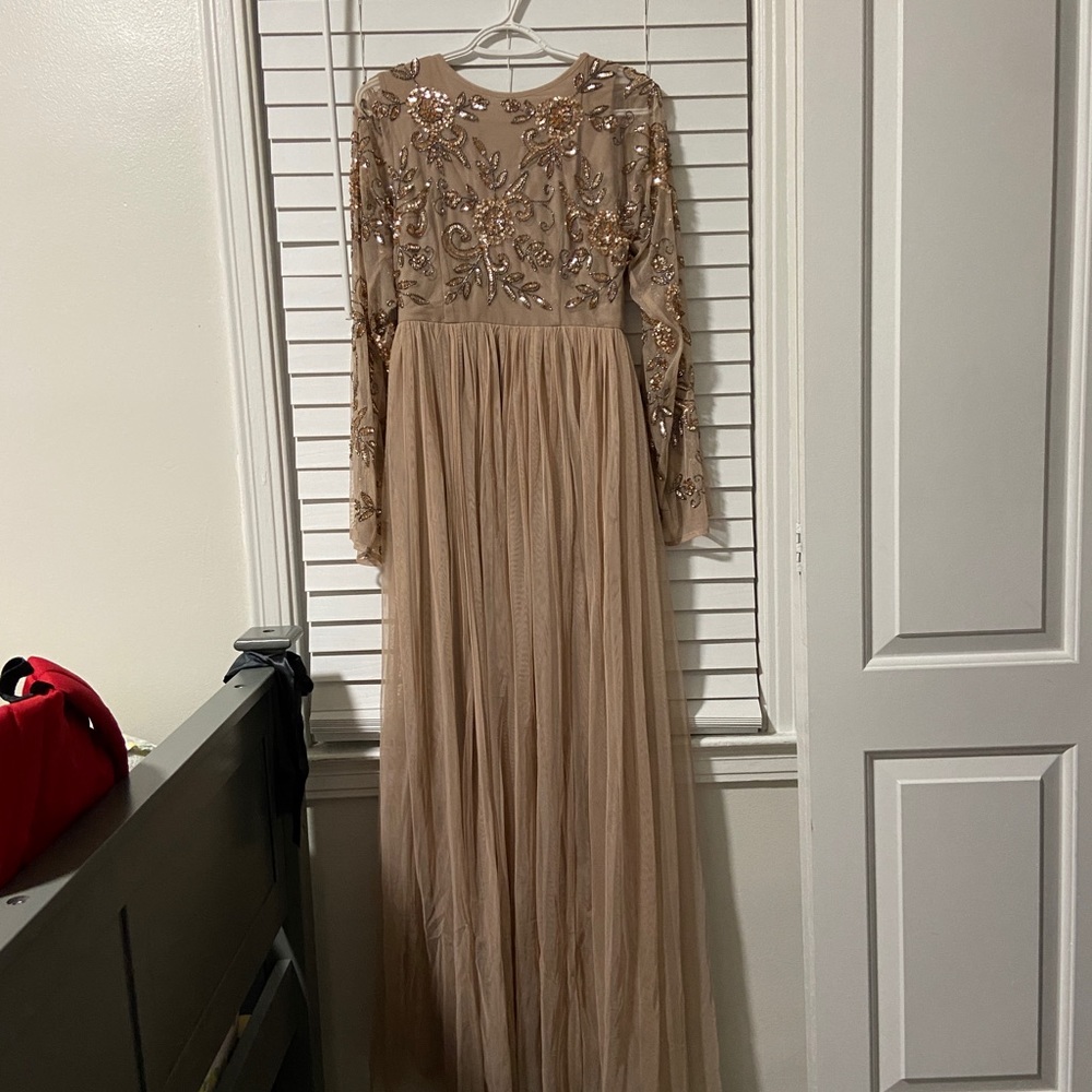 BOOHOO Pink/Beige Dress - Picture 7 of 7